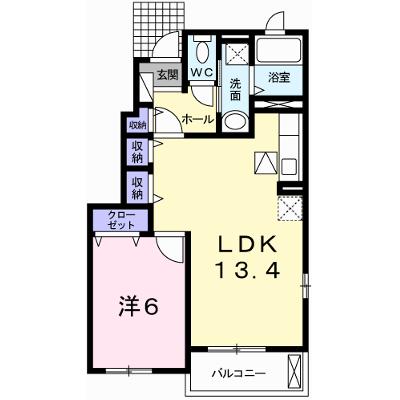 アイリスガーデンＢ 101【管理NO：1-016830202-01010】 ★家具家電は申し込み後に搬入します★の外観画像