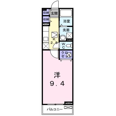サン　クレメントＣ 104【管理NO：1-016796301-01040】 ★家具家電は申し込み後に搬入します★の外観画像