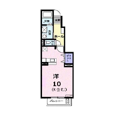 メゾン・インフィニティー 103【管理NO：1-011529801-01030】 ★家具家電は申し込み後に搬入します 2026年07月中旬入居可能の外観画像