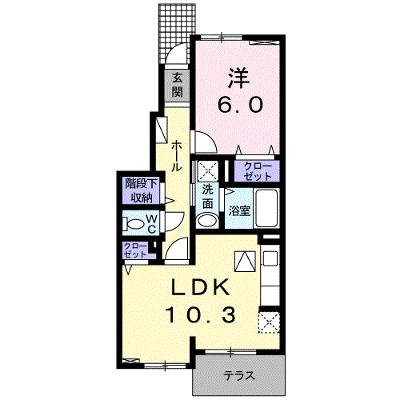 アバンツァート参番館 102【管理NO：1-020616601-01020】 ★家具家電は申し込み後に搬入します 2026年08月中旬入居可能の外観画像