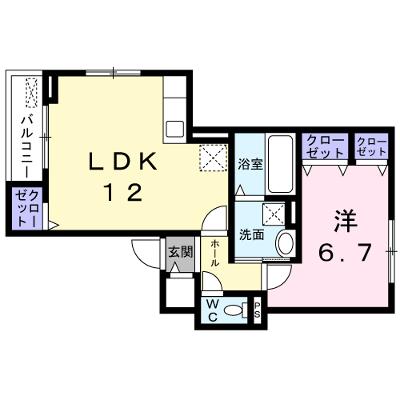 フィデール春日 201【管理NO：1-027007601-02010】 ★家具家電は申し込み後に搬入しますの外観画像