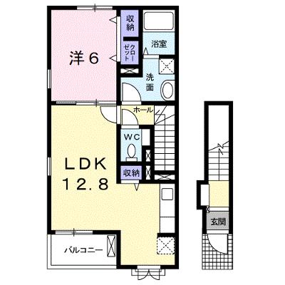 タラーアイル 201【管理NO：1-019216601-02010】 ★家具家電は申し込み後に搬入します★の外観画像
