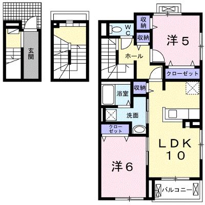クレシア 301【管理NO：1-025053701-03010】 ★家具家電は申し込み後に搬入します 2026年07月下旬入居可能の外観画像