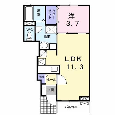 プレアヴェニューＤ 105【管理NO：1-015621601-01040】 ★家具家電は申し込み後に搬入します★の外観画像