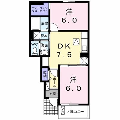 コンフォート　アシロⅡ 103【管理NO：1-020872502-01030】 ★家具家電は申し込み後に搬入しますの外観画像