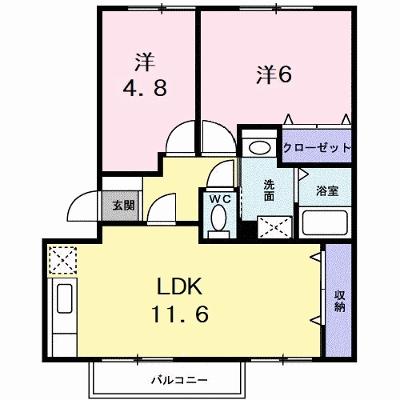 グランディール矢三Ｂ 201【管理NO：1-005038902-02010】 ★家具家電は申し込み後に搬入します★の外観画像