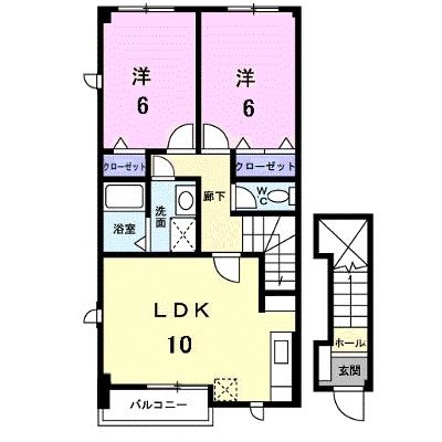 ファミストＴＡＫＡＹＡ 201【管理NO：1-012322901-02010】 ★家具家電は申し込み後に搬入します 2026年08月上旬入居可能の外観画像