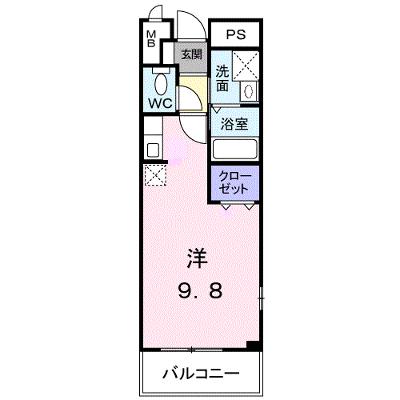 パークサイド今里 401【管理NO：1-011446901-04010】 ★家具家電は申し込み後に搬入します 2026年08月上旬入居可能の外観画像