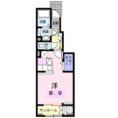 ル・ボヌール三木Ⅱ 104【管理NO：1-025515802-01040】 ★家具家電は申し込み後に搬入します 2026年07月下旬入居可能の外観画像