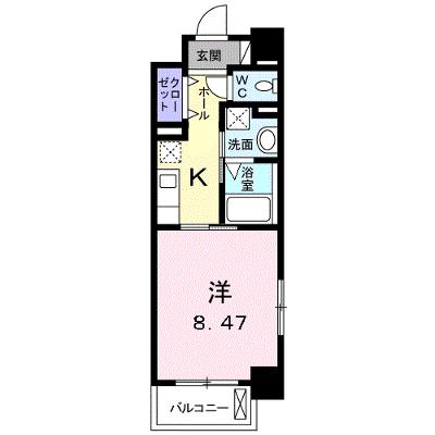 クラール花ノ宮 601【管理NO：1-024199801-06010】 ★家具家電は申し込み後に搬入します 2026年08月中旬入居可能の外観画像