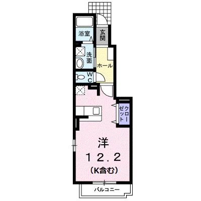 サンリットヴィラⅤ　Ａ 105【管理NO：1-018456601-01040】 ★家具家電は申し込み後に搬入します★の外観画像