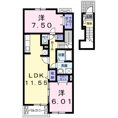 ロータス・ミカド 202【管理NO：1-016246101-02020】 ★家具家電は申し込み後に搬入します 2026年08月下旬入居可能の外観画像