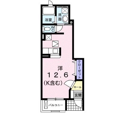 プリムローズ　泉宮　Ｂ 103【管理NO：1-014848602-01030】 ★家具家電は申し込み後に搬入します★の外観画像