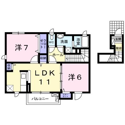 オーシャンブルーＴ・Ｓ 205【管理NO：1-015995901-02040】 ★家具家電は申し込み後に搬入しますの外観画像