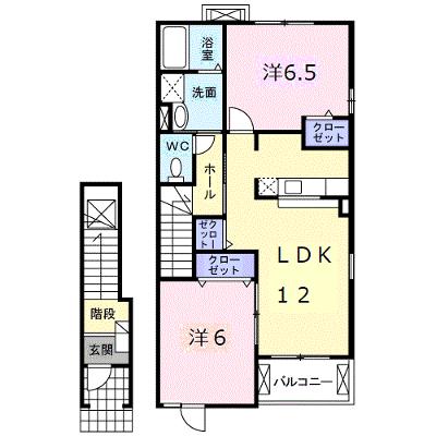 フェニックス唐山　Ｃ 202【管理NO：1-015012803-02020】 ★家具家電は申し込み後に搬入しますの外観画像