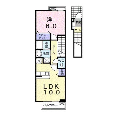 ブルームンＡ 202【管理NO：1-013147601-02020】 ★家具家電は申し込み後に搬入します★の外観画像