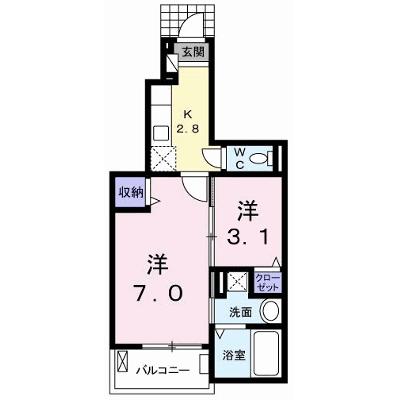 カーサ桜井町 104【管理NO：1-023446001-01040】 2026年07月中旬入居可能の外観画像