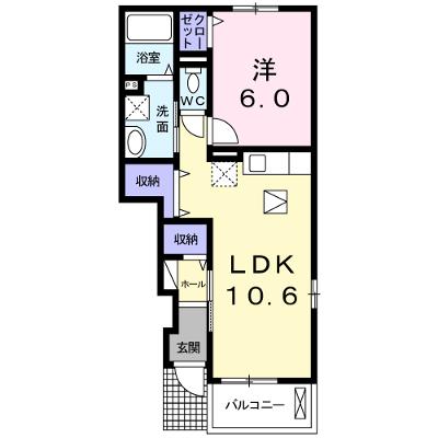 フェリーチェ　ラパン 104【管理NO：1-020077201-01040】 ★家具家電は申し込み後に搬入します 2026年07月中旬入居可能の外観画像