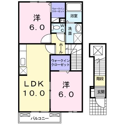 プリムローズＩＮＯ 202【管理NO：1-015289201-02020】 ★家具家電は申し込み後に搬入します 2026年08月中旬入居可能の外観画像