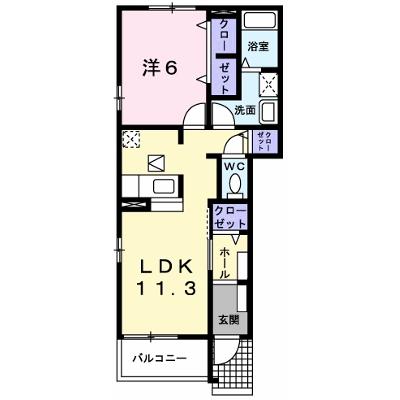 ジラソーレ 101【管理NO：1-014970501-01010】 ★家具家電は申し込み後に搬入します 2026年07月下旬入居可能の外観画像