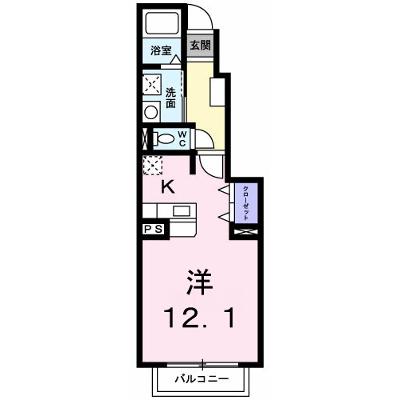 松岡ハイツ　Ａ 102【管理NO：1-014536201-01020】 ★家具家電は申し込み後に搬入します 2026年08月上旬入居可能の外観画像