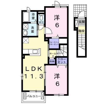 グレイス・レジデンスＡ 202【管理NO：1-019334101-02020】 ★家具家電は申し込み後に搬入します 2026年08月下旬入居可能の外観画像