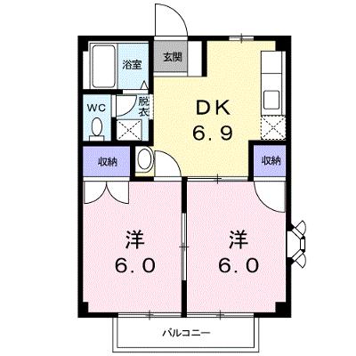 ピースファルＡ 201【管理NO：1-005358701-02010】 ★家具家電は申し込み後に搬入しますの外観画像