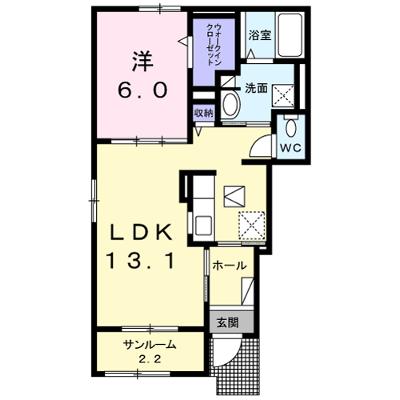 クレール・リードⅡ　Ｂ 101【管理NO：1-023617702-01010】 ★家具家電は申し込み後に搬入します 2026年07月下旬入居可能の外観画像