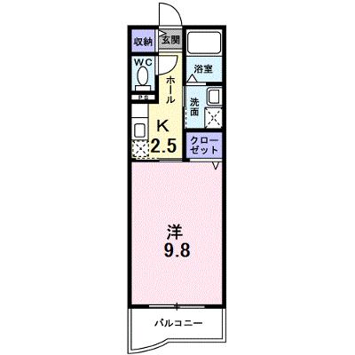 サンリット・フィオーレ 203【管理NO：1-014566401-02030】 ★家具家電は申し込み後に搬入します★の外観画像