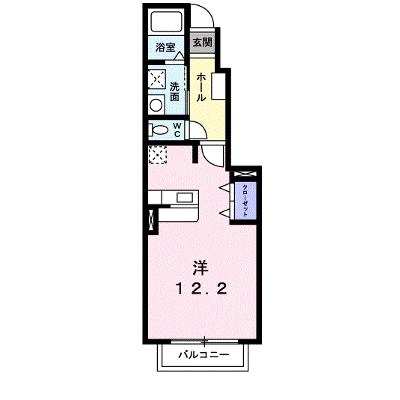 メリディアン・ハイジ 102【管理NO：1-014431901-01020】 ★家具家電は申し込み後に搬入します 2026年08月上旬入居可能の外観画像