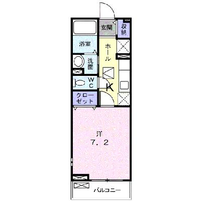 ハーモニー・スクエアＢ 105【管理NO：1-014645002-01040】 ★家具家電は申し込み後に搬入します★の外観画像