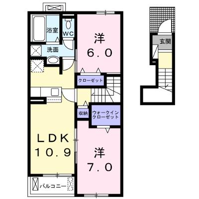 レジデンス　プリュⅥ 202【管理NO：1-026281602-02020】 ★家具家電は申し込み後に搬入します 2026年07月上旬入居可能の外観画像