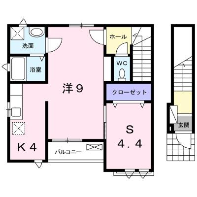 ラ・シャンス 201【管理NO：1-022615601-02010】 2026年07月下旬入居可能の外観画像