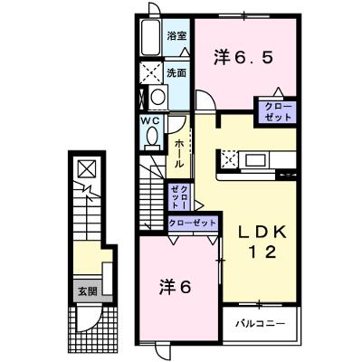 ボニート　ブローテⅠ 202【管理NO：1-013919401-02020】 ★家具家電は申し込み後に搬入します 2026年07月中旬入居可能の外観画像