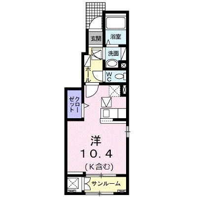 カーサマローネⅠ 101【管理NO：1-024925802-01010】 2026年07月中旬入居可能の外観画像