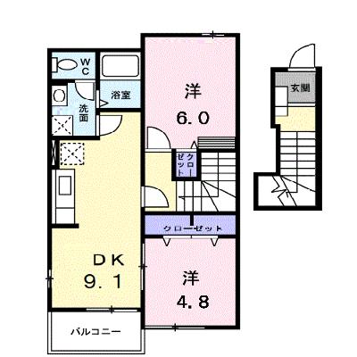 ラフィネＡ 202【管理NO：1-012647901-02020】 ★家具家電は申し込み後に搬入します 2026年08月上旬入居可能の外観画像