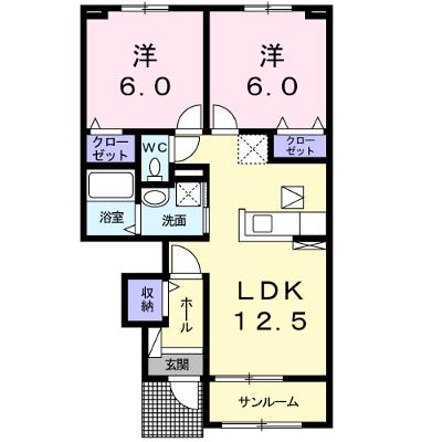 サンライズ　Ａ 103【管理NO：1-024249801-01030】 2026年09月中旬入居可能の外観画像