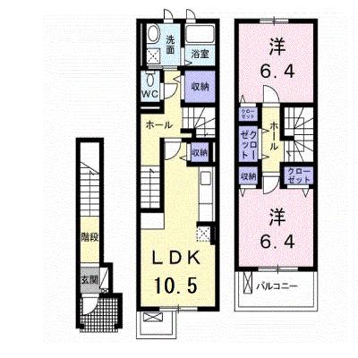 クレメント・ヒル　Ｃ 203【管理NO：1-017584003-02030】 2026年08月中旬入居可能の外観画像