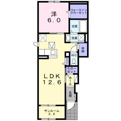 ラウレア　リーフ 101【管理NO：1-028596501-01010】 2026年08月下旬入居可能の外観画像