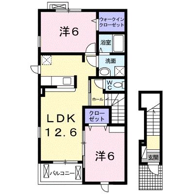 フラワーコート　ネオ 201【管理NO：1-018337801-02010】 2026年08月上旬入居可能の外観画像