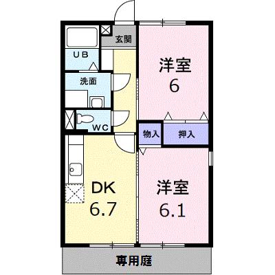サニ－コ－ト 101【管理NO：1-010035001-01010】 ★家具家電は申し込み後に搬入します★ ★2026年09月中旬入居可能★の外観画像