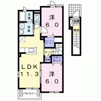 サンセマム菊陽　Ⅱ 203【管理NO：1-023257802-02030】 ★家具家電は申し込み後に搬入しますの外観画像