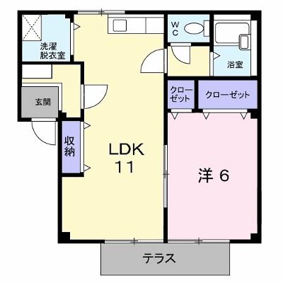 メロディハイツ 102【管理NO：1-004646501-01020】 ★家具家電は申し込み後に搬入します★の外観画像