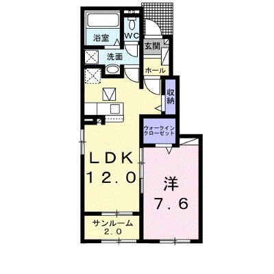 Ｍ．Ｄ．パレス　Ⅶ 105【管理NO：1-026838702-01050】 ★家具家電は申し込み後に搬入します 2026年07月中旬入居可能の外観画像