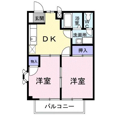 サウザンバレー　Ｂ 202【管理NO：1-007878902-02020】 ★家具家電は申し込み後に搬入します 2026年08月上旬入居可能の外観画像