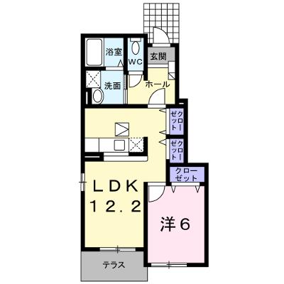 サンリットガ－デンＡ 103【管理NO：1-013633301-01030】 ★家具家電は申し込み後に搬入します 2026年09月中旬入居可能の外観画像