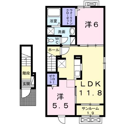 メゾン・ド・旭 204【管理NO：1-023263301-02040】 ★家具家電は申し込み後に搬入します 2026年09月中旬入居可能の外観画像