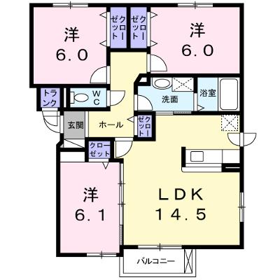 ｓｕｎｐａｒｋ岩見沢 205【管理NO：1-020497001-02050】 ★家具家電は申し込み後に搬入します★の外観画像