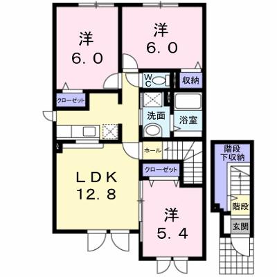 クラ－ル・プレイスⅠ 201【管理NO：1-015129501-02010】 ★家具家電は申し込み後に搬入します 2026年08月中旬入居可能の外観画像
