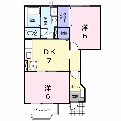 エクセシオールＡ 101【管理NO：1-011493501-01010】 ★家具家電は申し込み後に搬入しますの外観画像